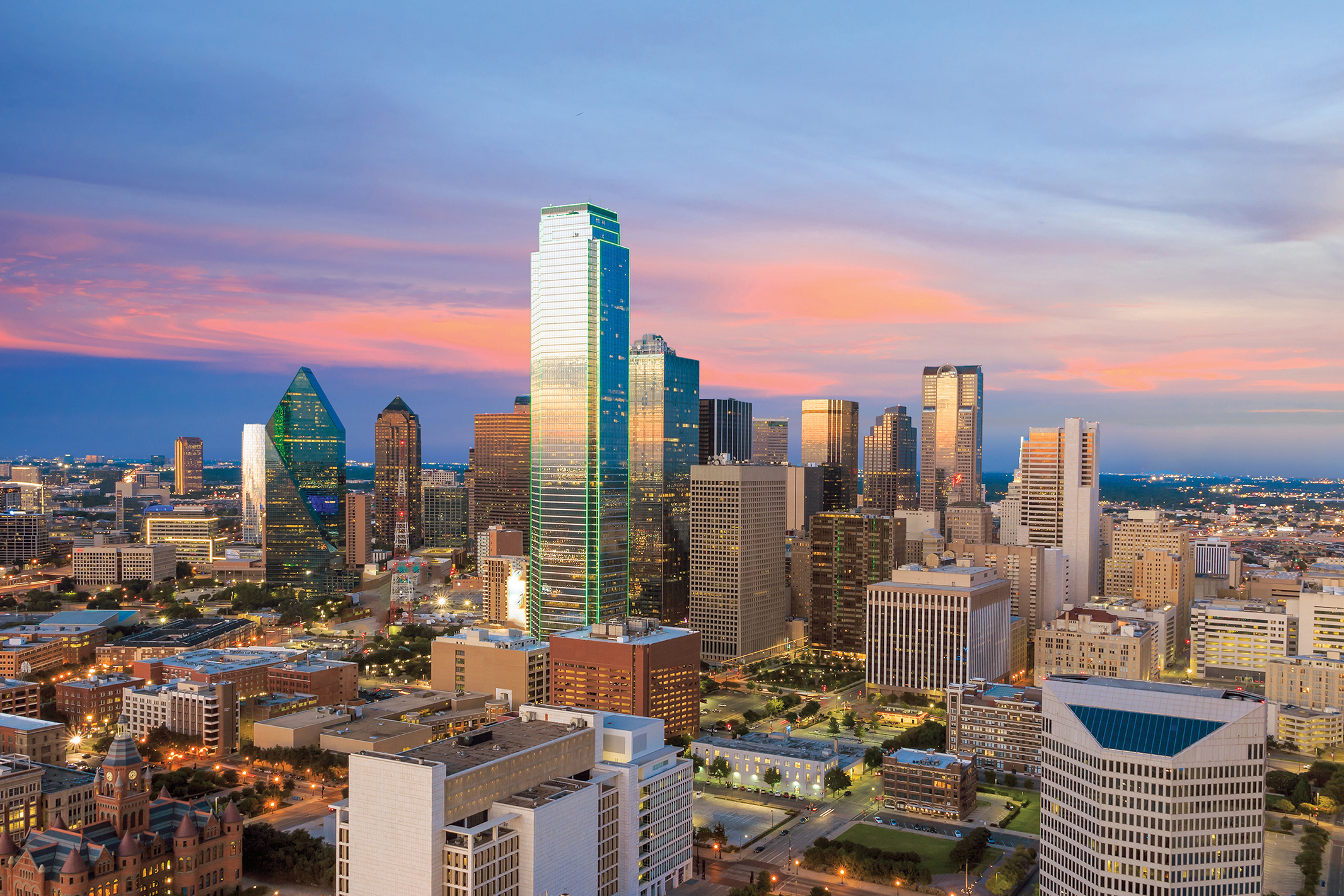 Cityscape in Dallas Texas
