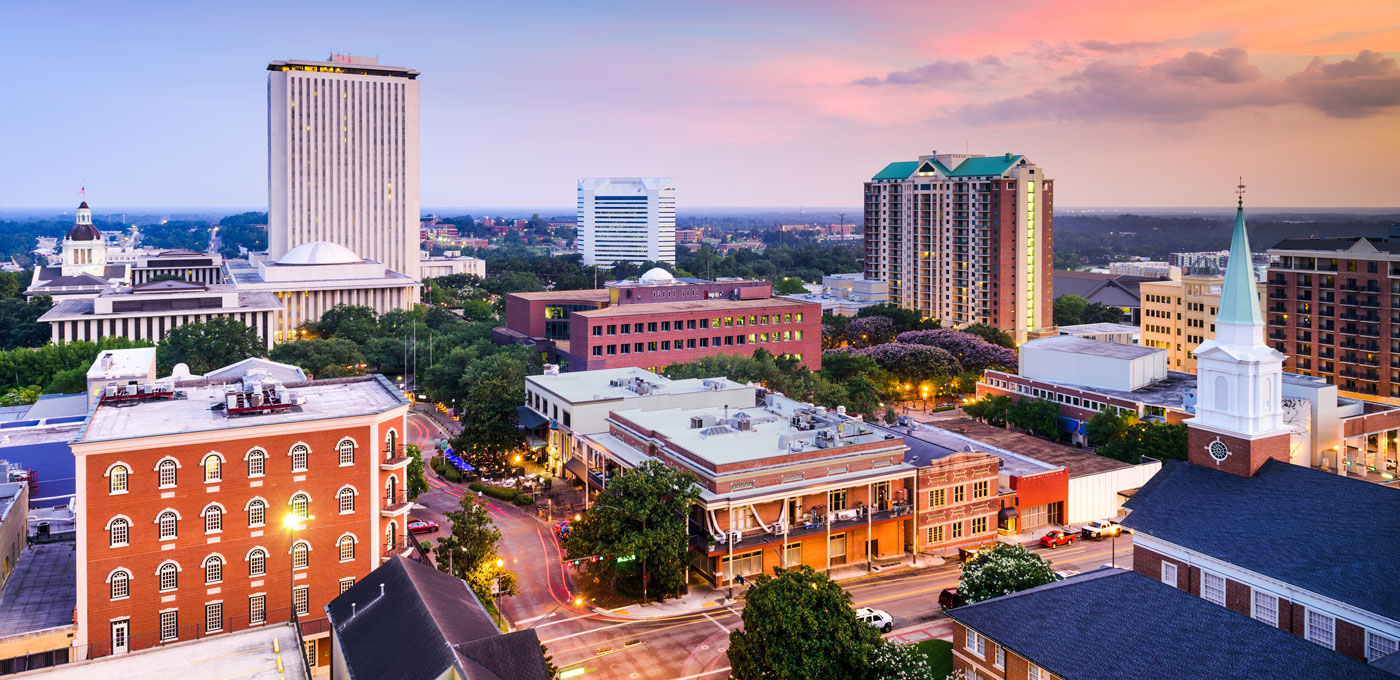 Cityscape in Tallahassee, Florida