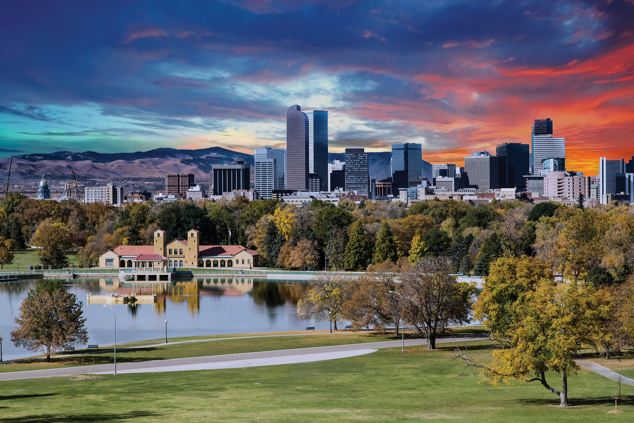 Cityscape in Denver Colorado
