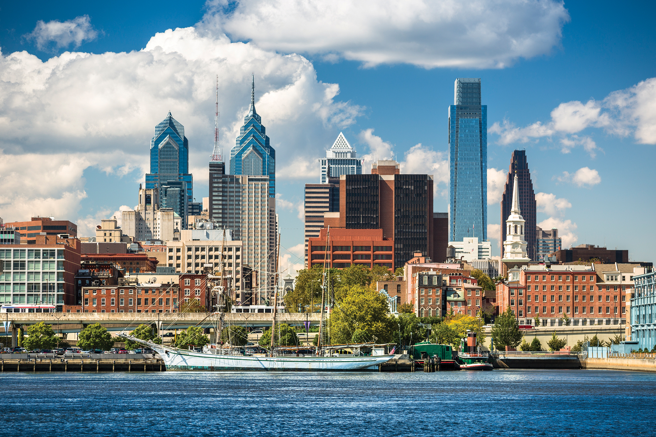 Cityscape of Philadelphia, Pennsylvania