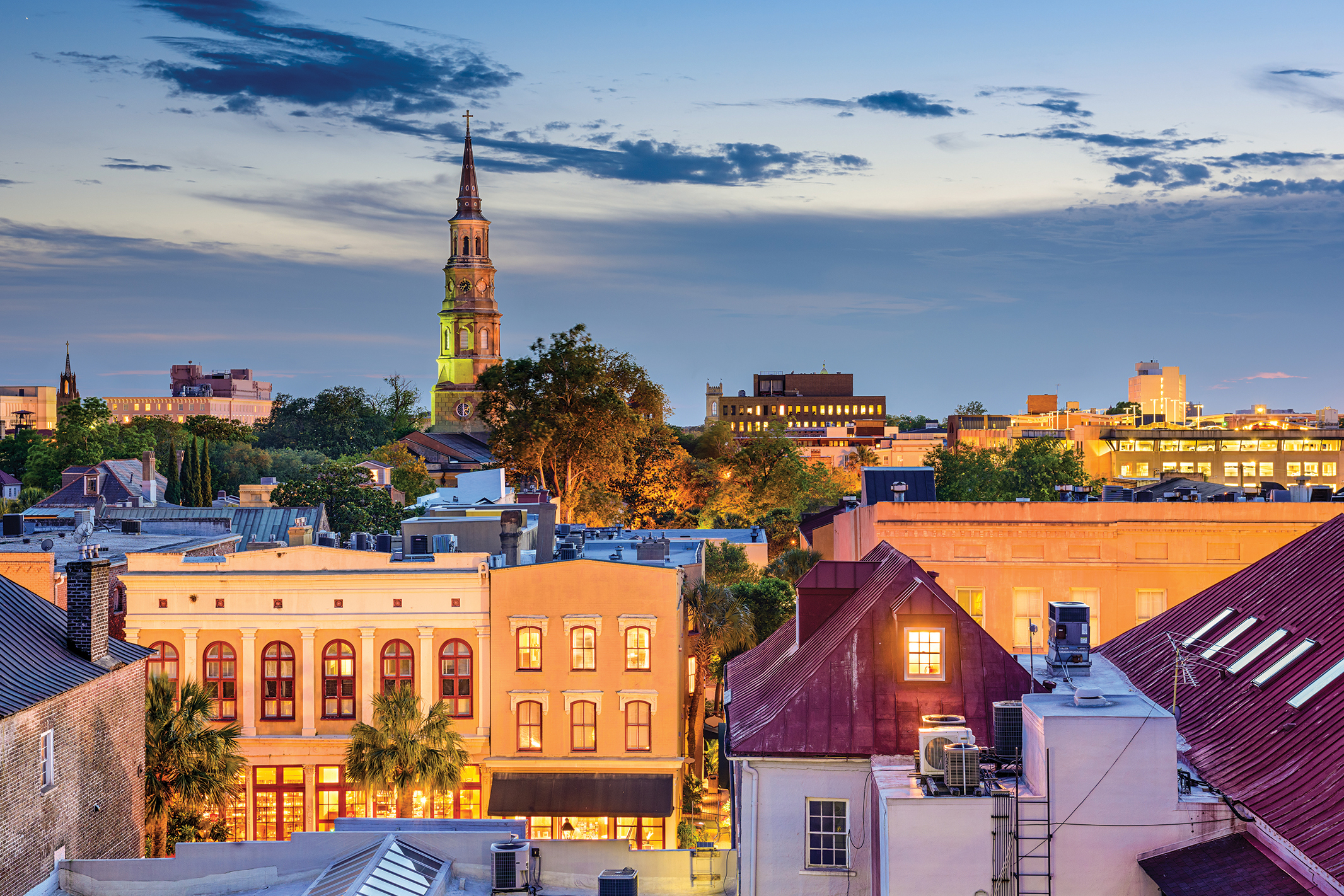 Cityscape in Charleston, SC