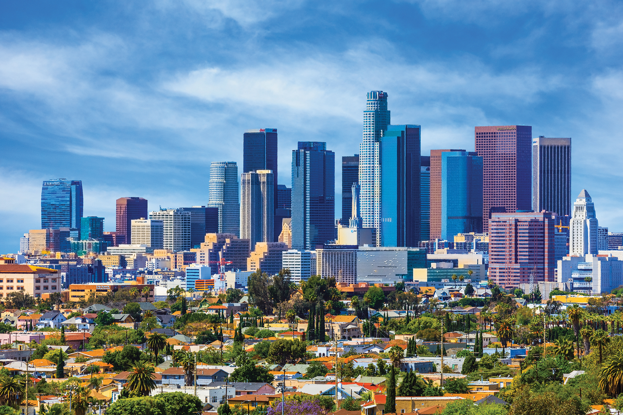 Los Angeles California cityscape