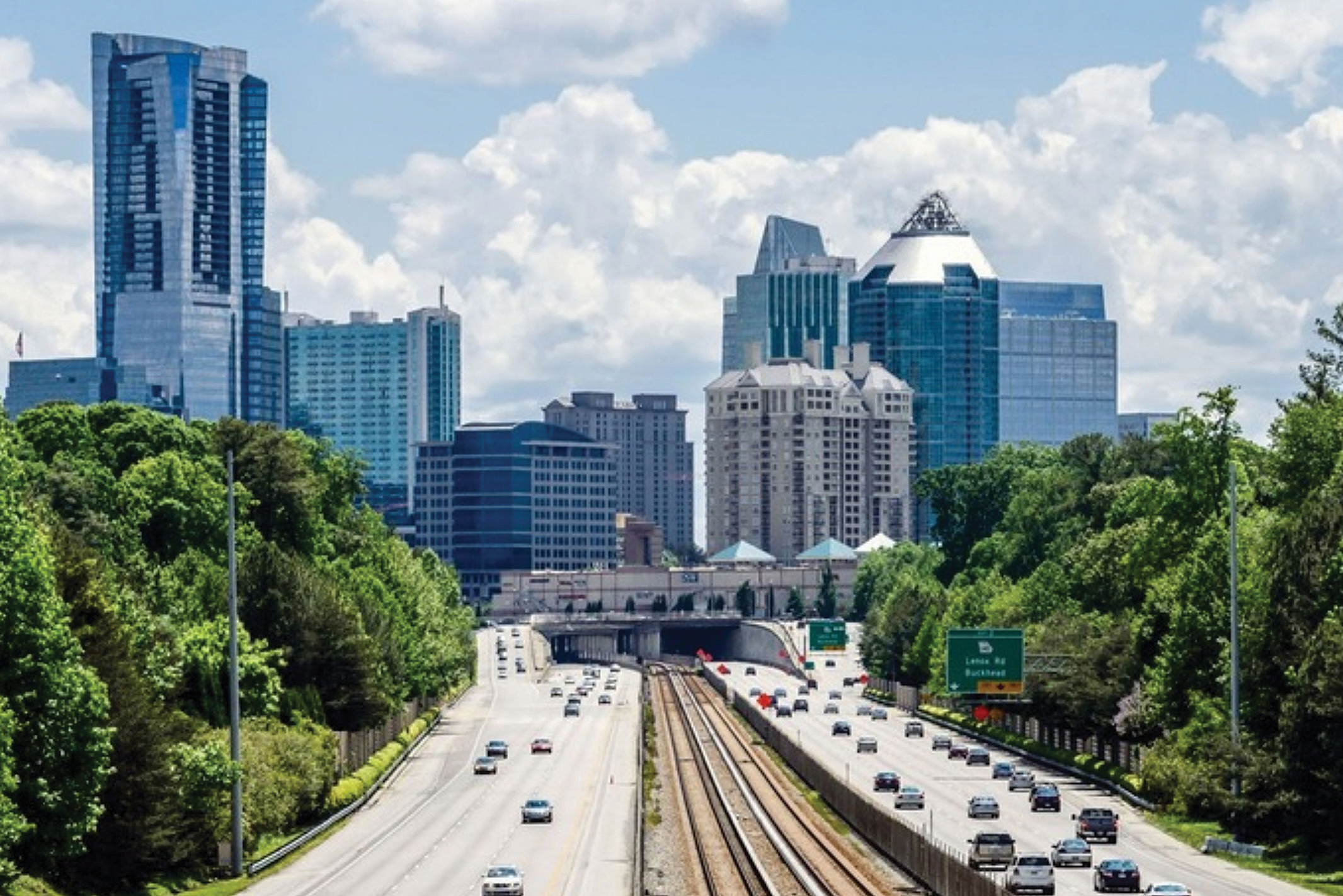 Cityscape in Atlanta, GA