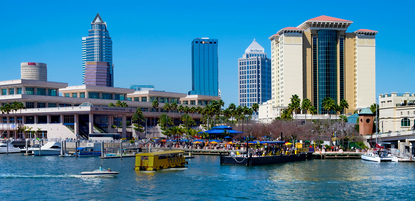 Cityscape in Tampa, FL